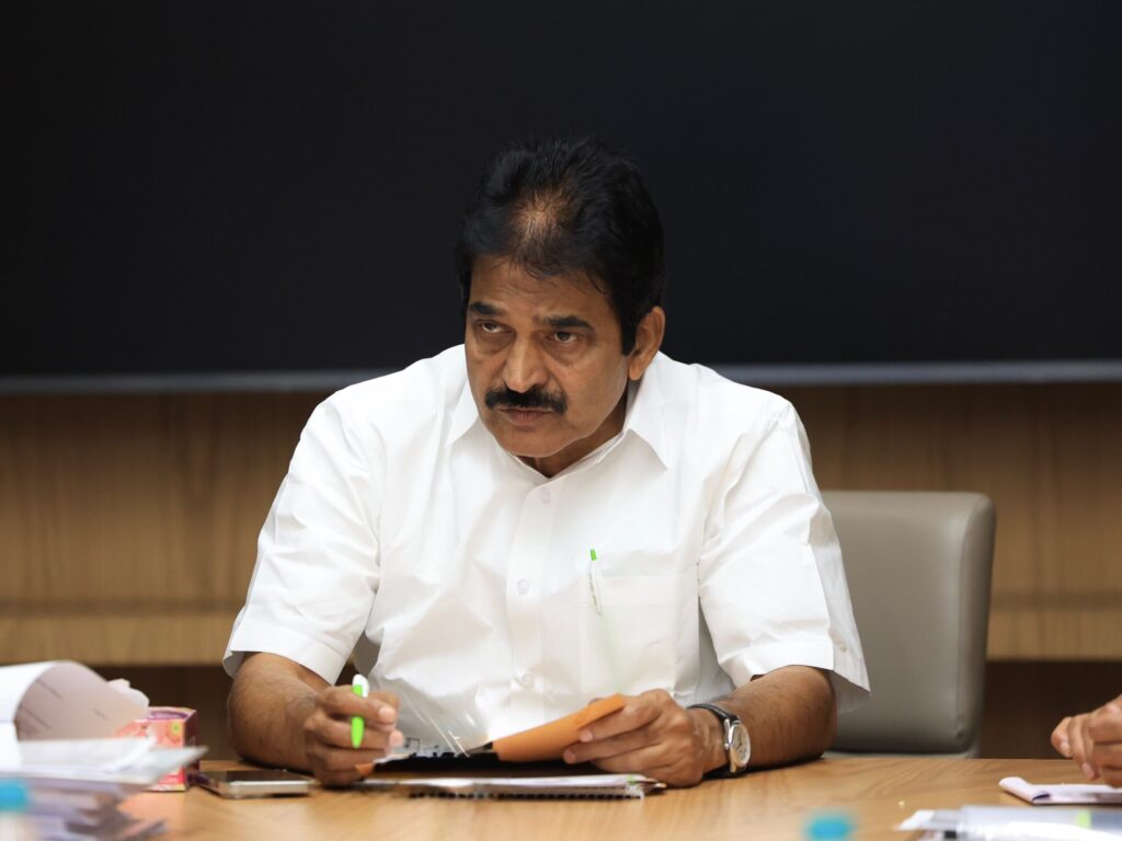Congress MP K C Venugopal addressing Parliament