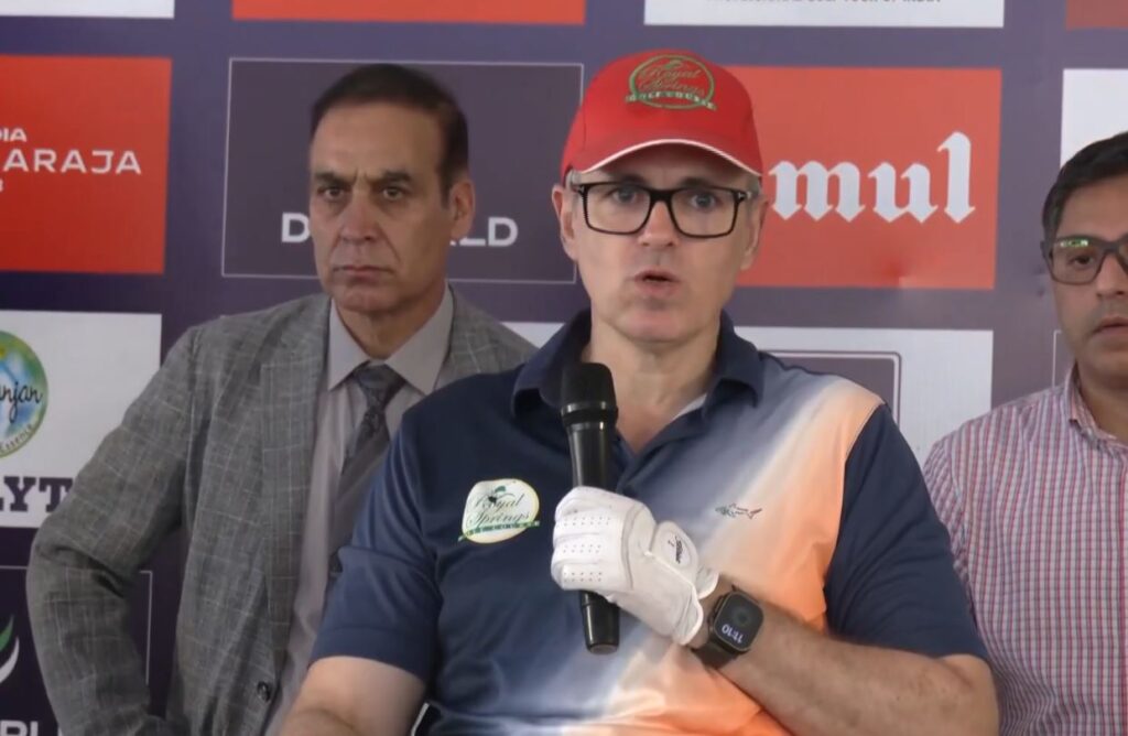 Omar Abdullah speaking on Kulgam terror attack incident
